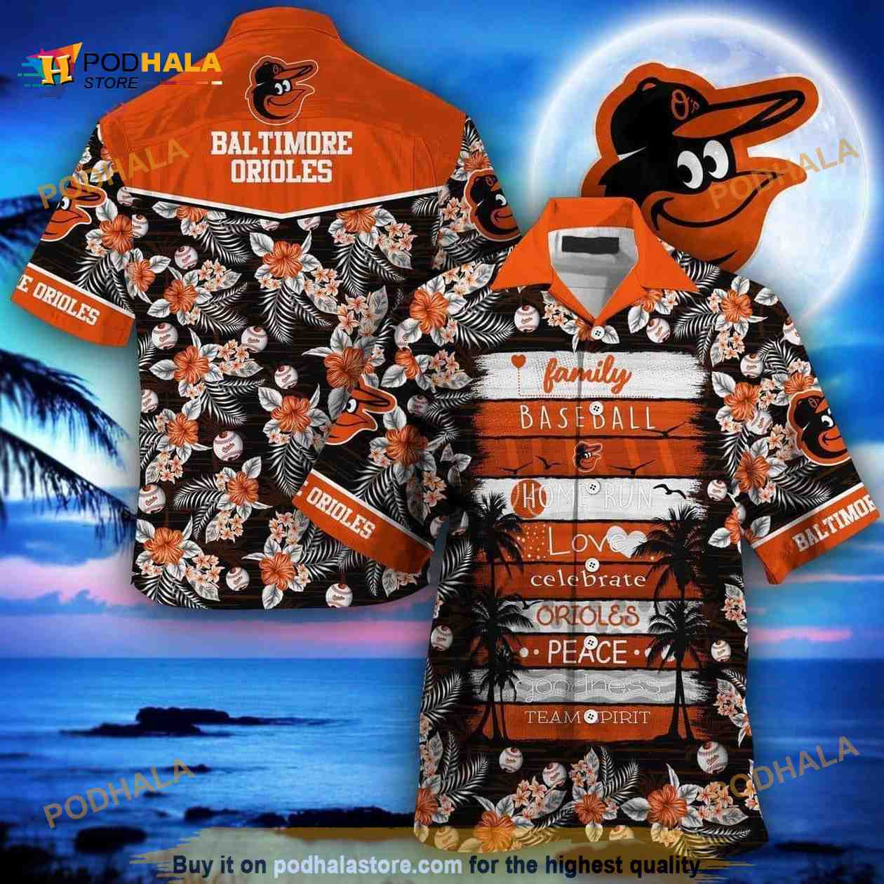 Baltimore Orioles MLB Hawaiian Shirt Baltimore Orioles MLB Hawaiian Shirt