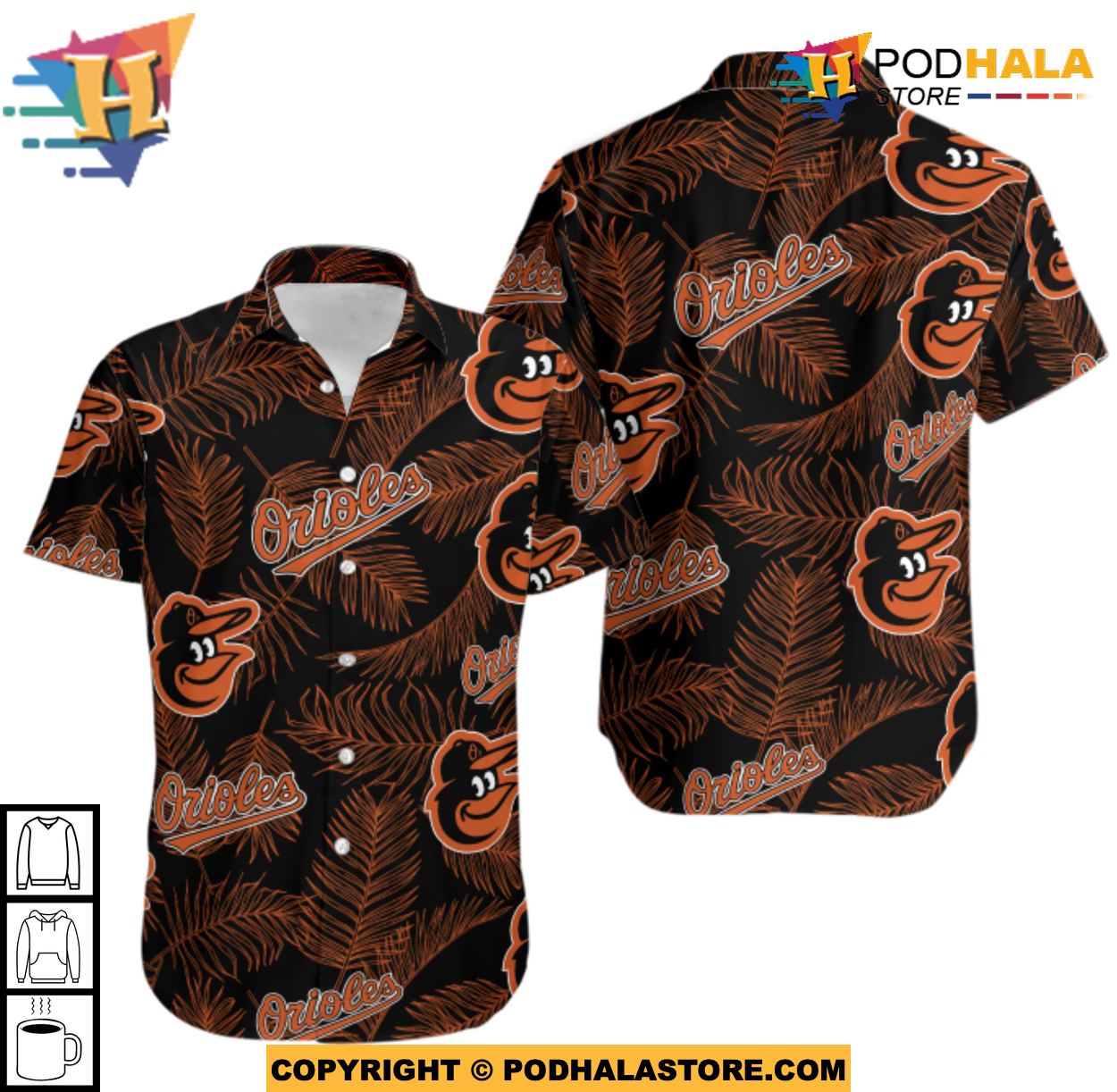 Baltimore Orioles MLB Hawaiian Shirt Baltimore Orioles MLB Hawaiian Shirt