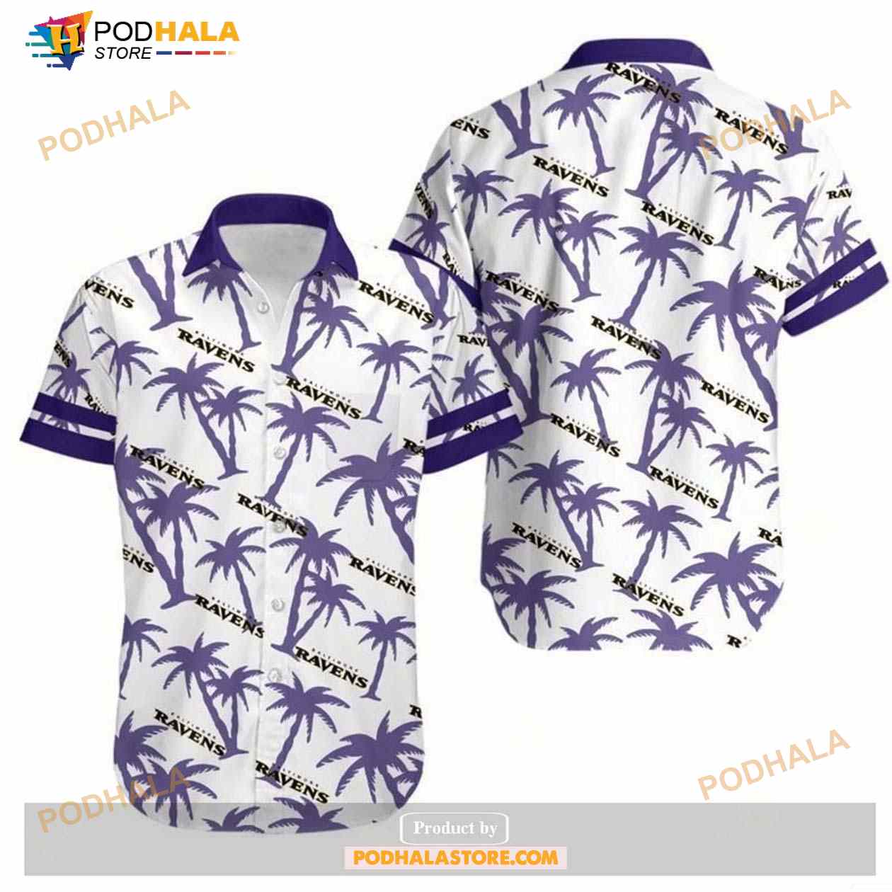 Baltimore Ravens Coconut Tree NFL Gift For Fan Hawaii Shirt Baltimore Ravens Coconut Tree NFL Gift For Fan Hawaii Shirt