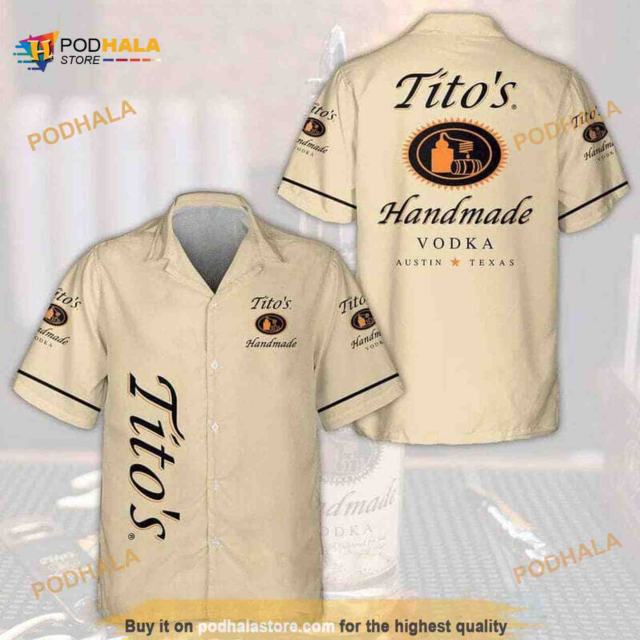 Basic Tito’s Handmade Vodka Funny Hawaiian Shirt Basic Tito’s Handmade Vodka Funny Hawaiian Shirt