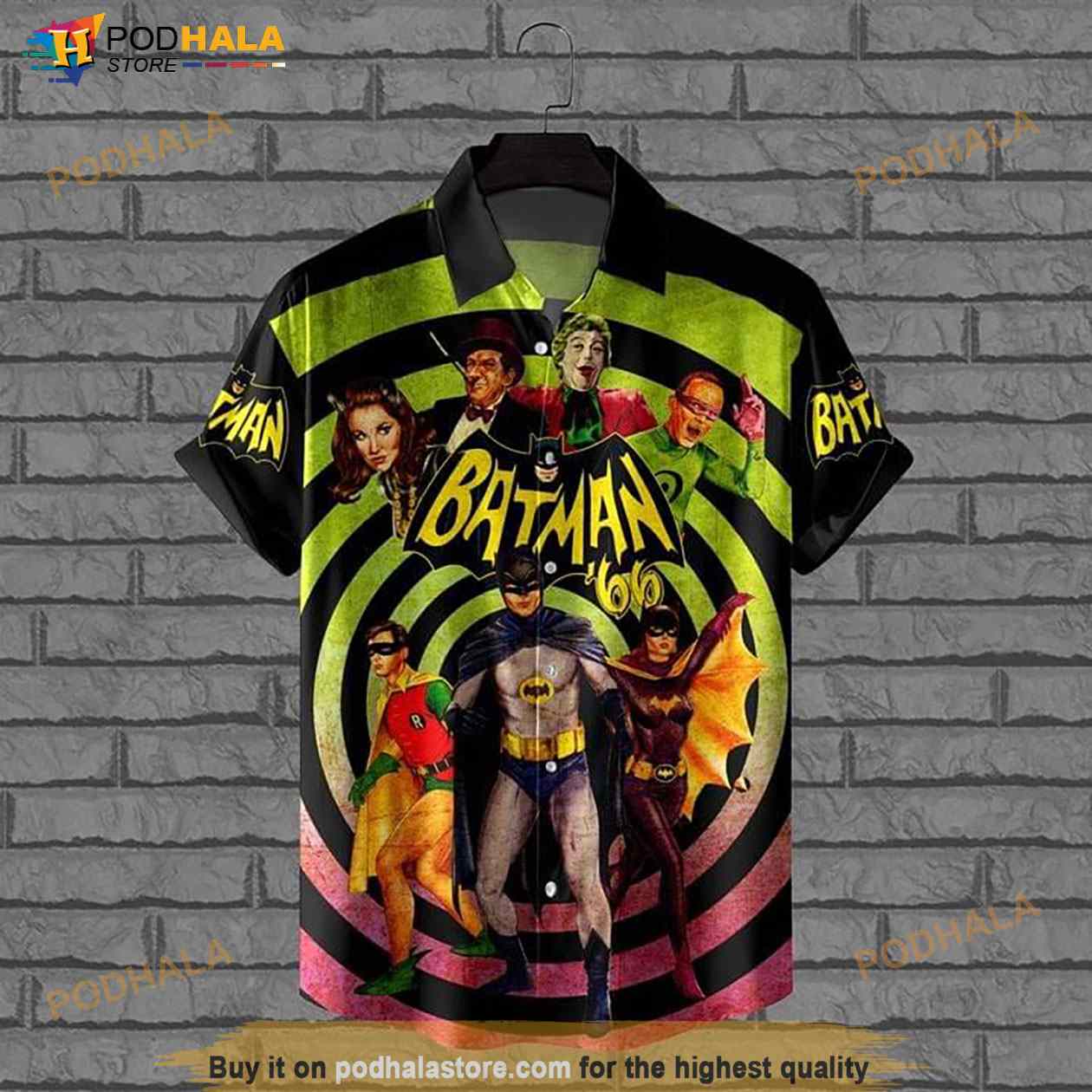 Batman 4 Print Hawaiian Shirt Batman 4 Print Hawaiian Shirt