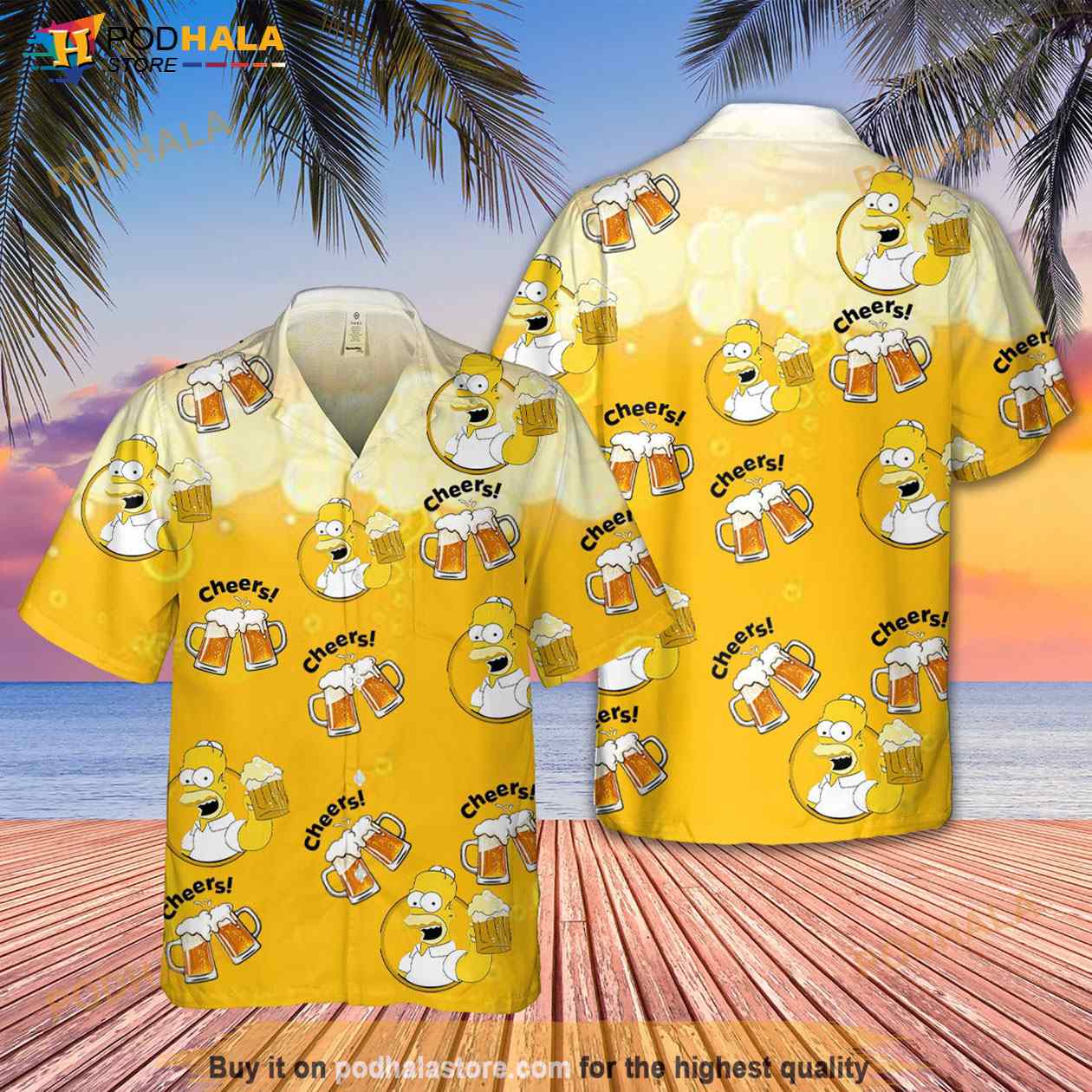 Beer Pattern Hawaiian Beers Lovers Aloha Shirt Beer Pattern Hawaiian Beers Lovers Aloha Shirt