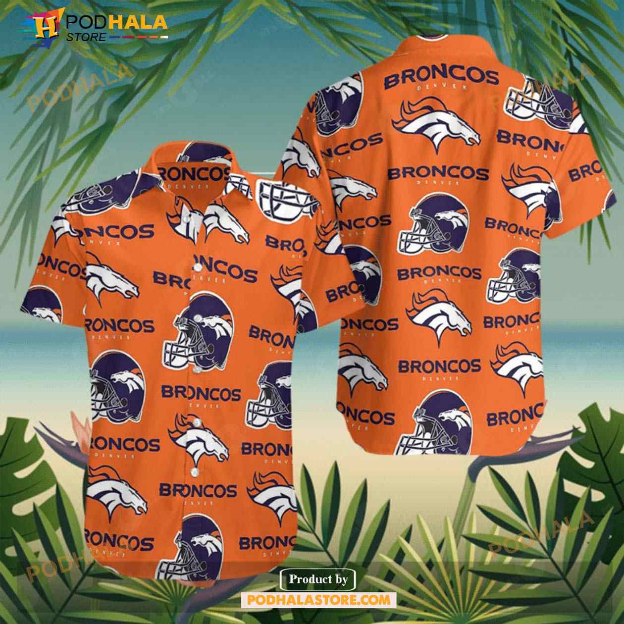 Best Denver Broncos Hawaiian Aloha Shirt Gift Best Denver Broncos Hawaiian Aloha Shirt Gift