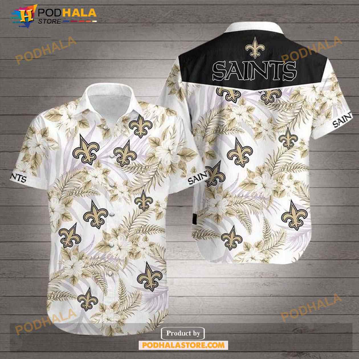 Best New Orleans Saints Hawaiian Shirt Gift For Fans Best New Orleans Saints Hawaiian Shirt Gift For Fans