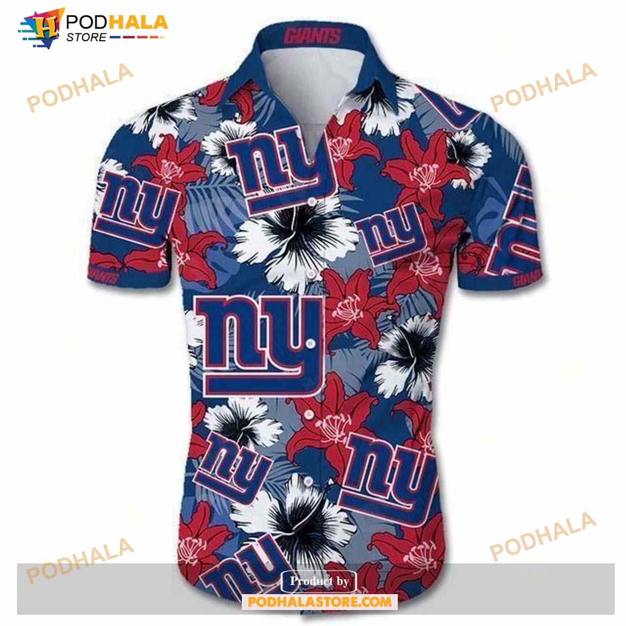 Best New York Giants Hawaiian Aloha Shirt Gift For Fans Best New York Giants Hawaiian Aloha Shirt Gift For Fans