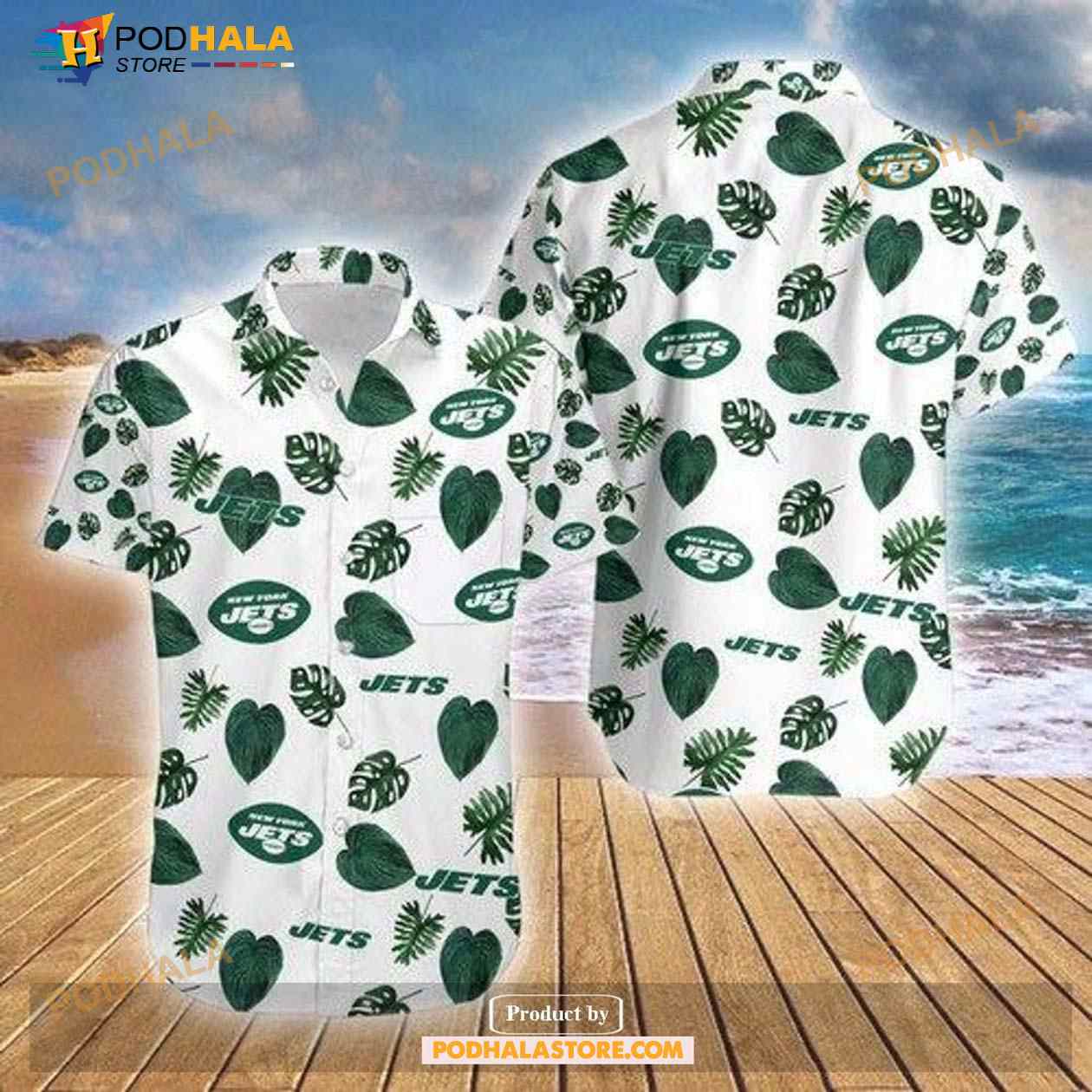 Best New York Jets Hawaiian Shirt Gift For Fans Best New York Jets Hawaiian Shirt Gift For Fans
