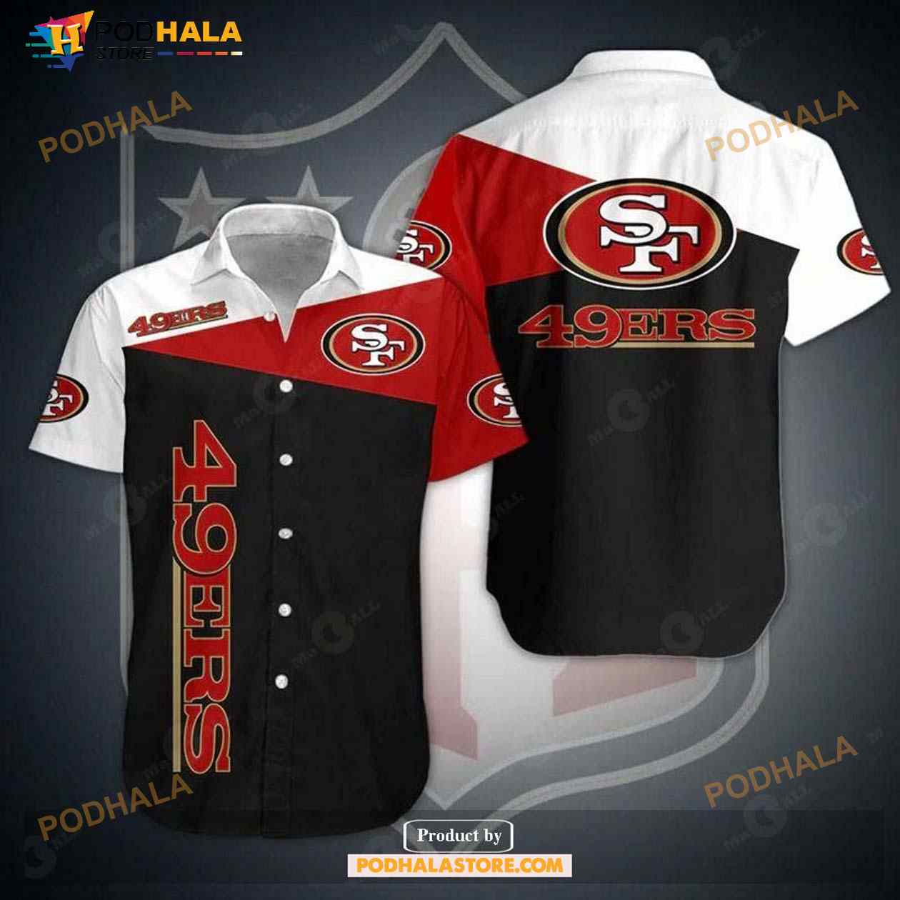 Best San Francisco 49ers Hawaiian Shirt For Cool Fans Best San Francisco 49ers Hawaiian Shirt For Cool Fans