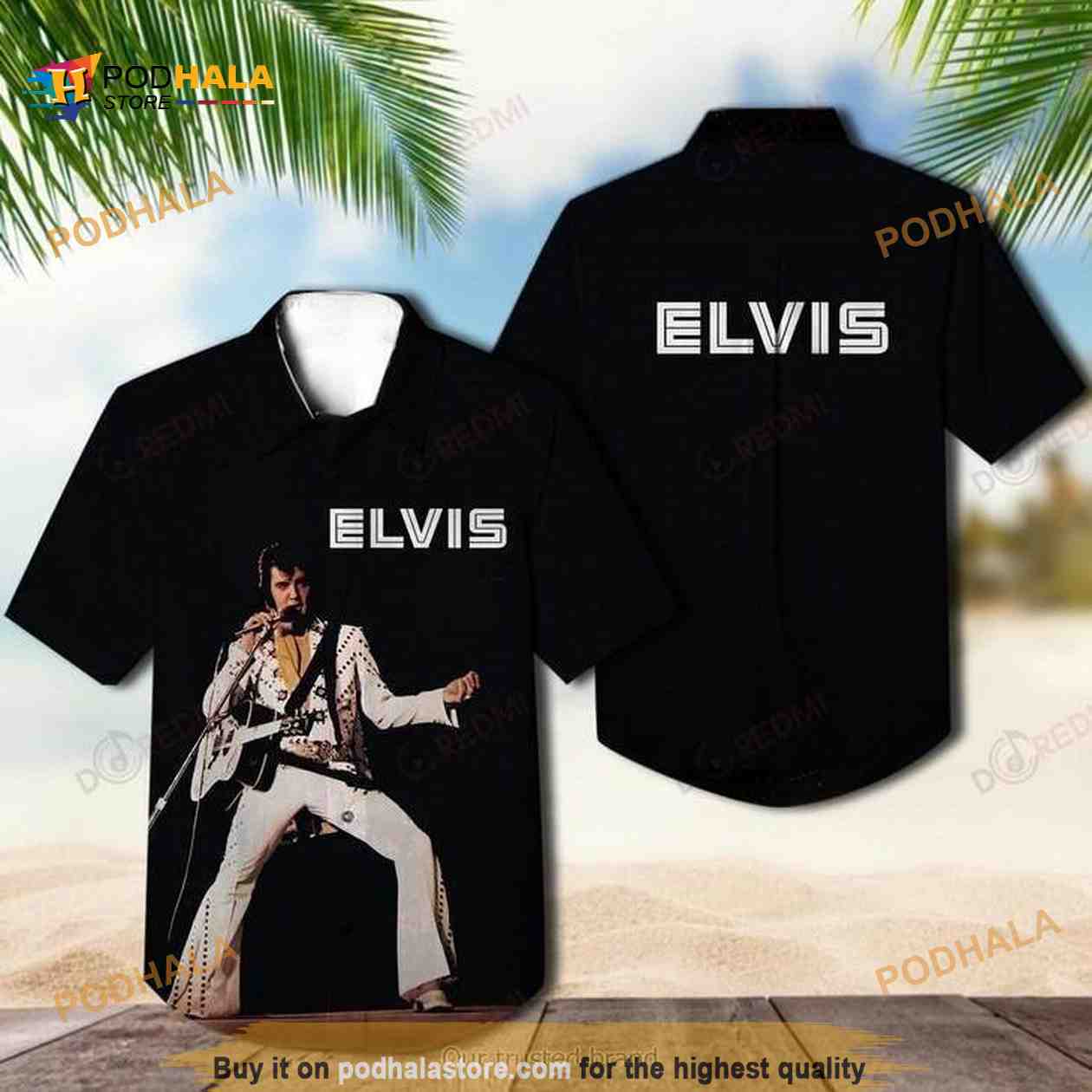 Black Aloha Elvis Presley Funny Hawaiian Shirt Gift For Rock And Roll Lovers Black Aloha Elvis Presley Funny Hawaiian Shirt Gift For Rock And Roll Lovers