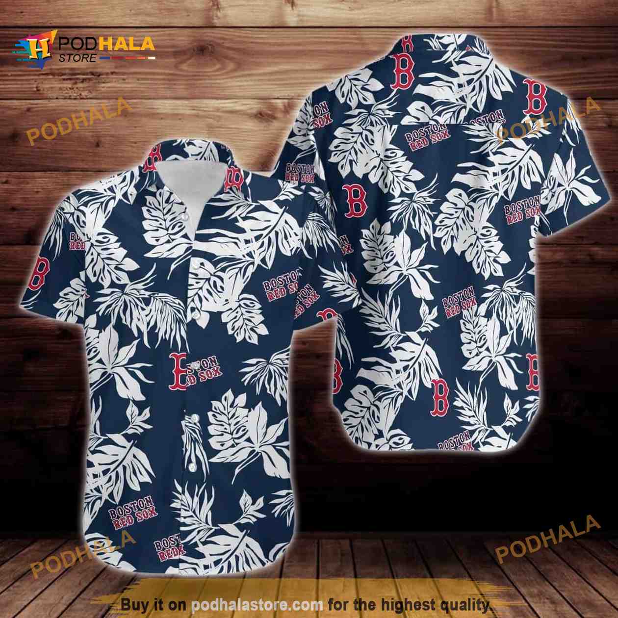 Boston Red Sox MLB Hawaiian Shirt Boston Red Sox MLB Hawaiian Shirt