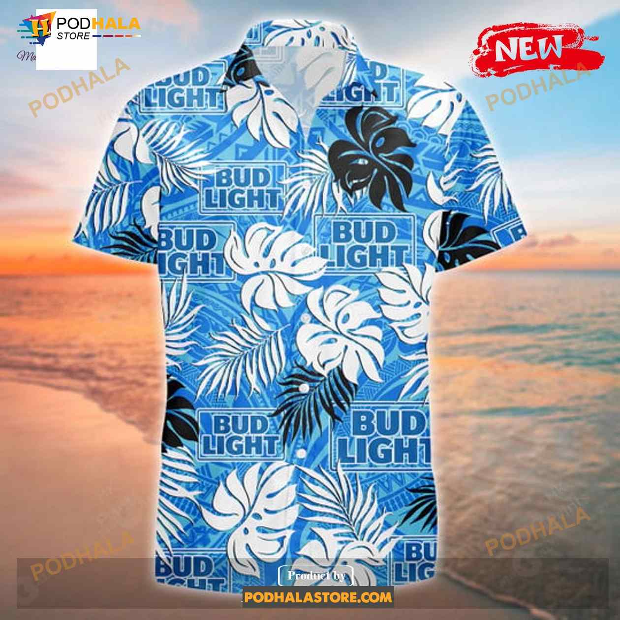 Bud Light Tattoo Hot Summer Collection Funny Hawaiian Shirt Bud Light Tattoo Hot Summer Collection Funny Hawaiian Shirt