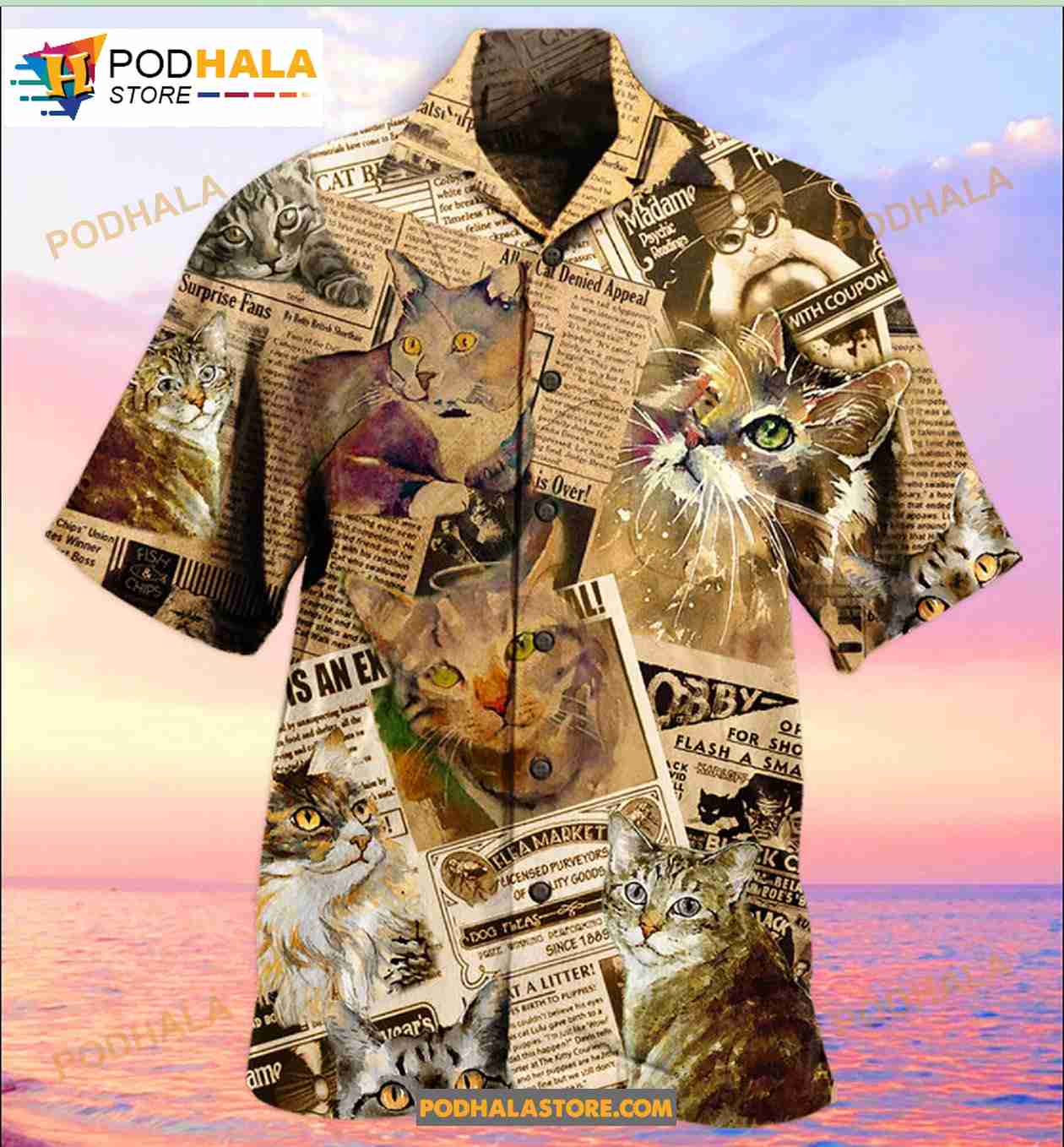 Cat Journal Summer Cats Lover Hawaiian Shirt Cat Journal Summer Cats Lover Hawaiian Shirt