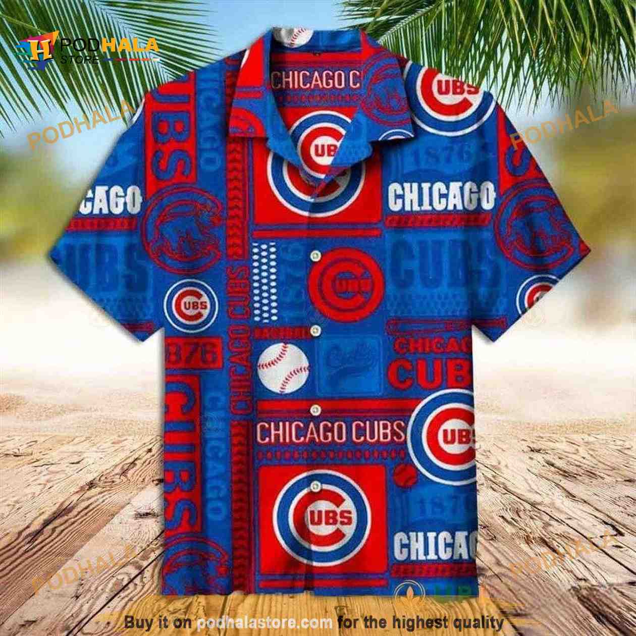 Chicago Cubs MLB Hawaiian Shirt Chicago Cubs MLB Hawaiian Shirt