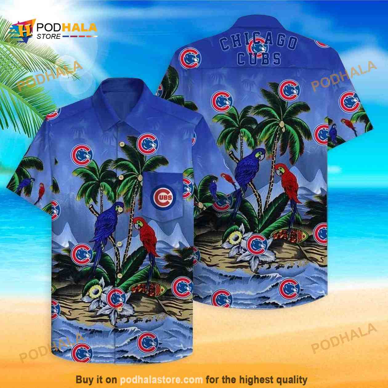 Chicago Cubs MLB Hawaiian Shirt Chicago Cubs MLB Hawaiian Shirt