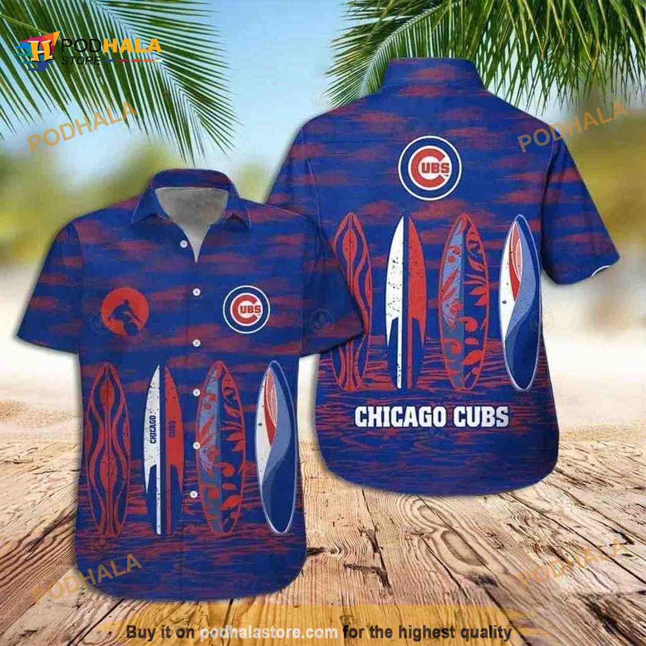 Chicago Cubs MLB Hawaiian Shirt Chicago Cubs MLB Hawaiian Shirt