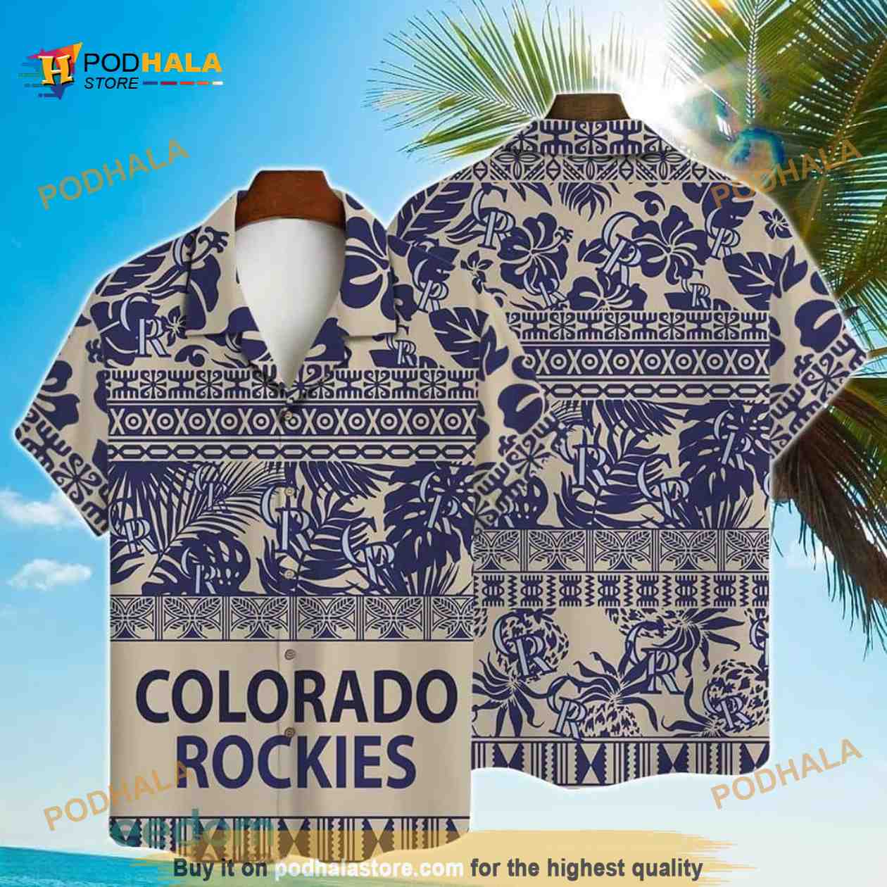 Classic MLB Colorado Rockies Funny Hawaiian Shirt Plants Baseball Fans Gift Classic MLB Colorado Rockies Funny Hawaiian Shirt Plants Baseball Fans Gift