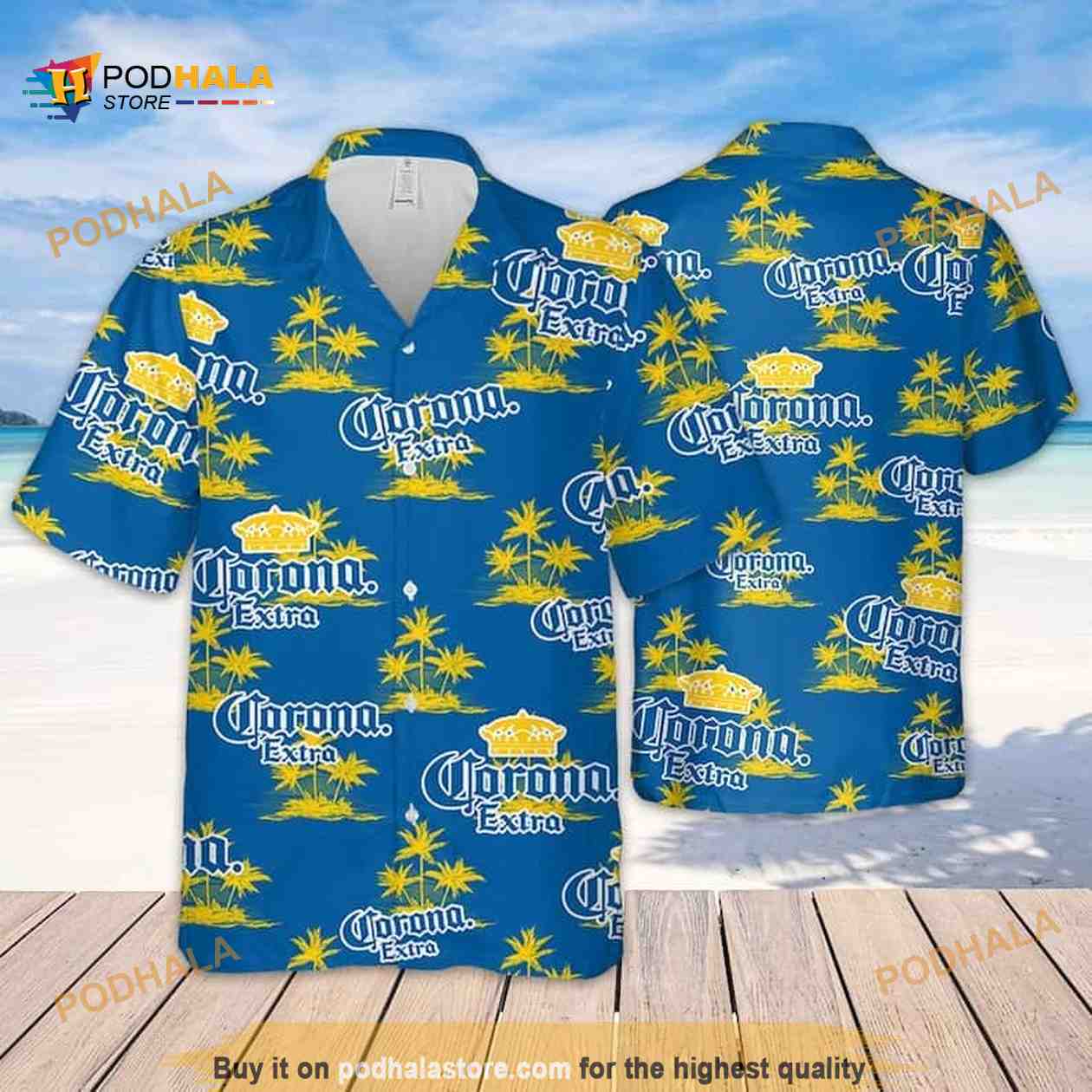 Corona Extra Island Pattern Funny Hawaiian Shirt Gift For Beach Vacation Corona Extra Island Pattern Funny Hawaiian Shirt Gift For Beach Vacation