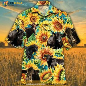 Cow 11 Print Hawaiian Shirt