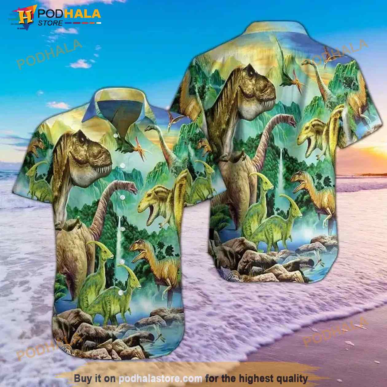 Dinosaur World Hawaiian Shirt Dinosaur World Hawaiian Shirt