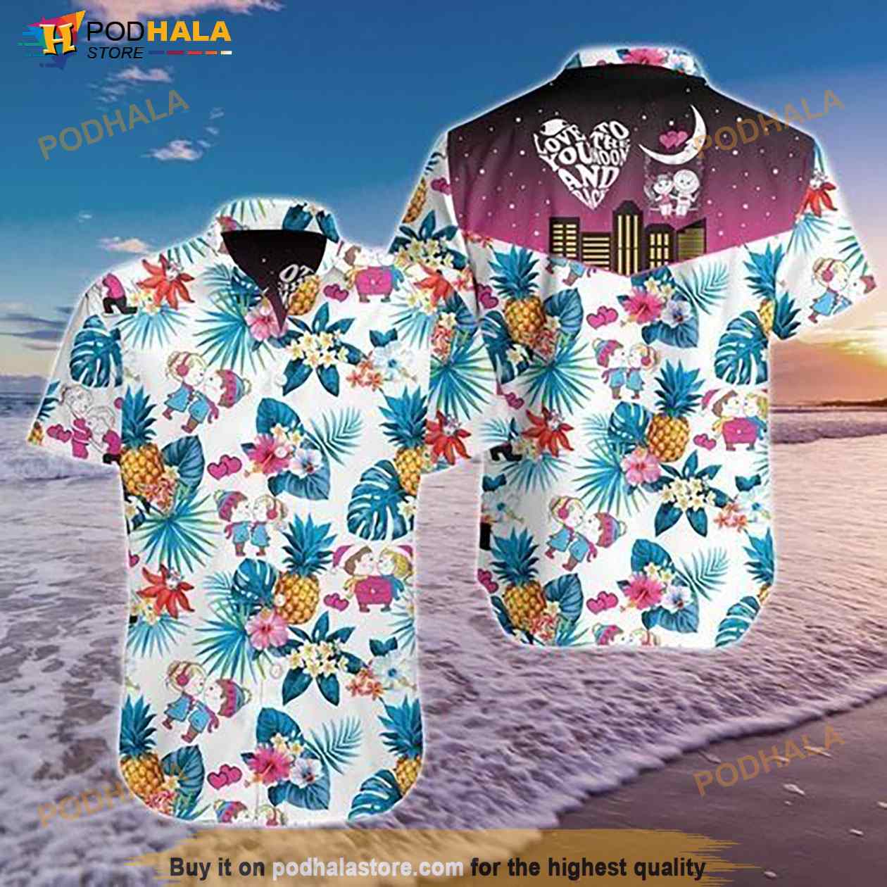 Disney Moana Hawaiian Shirt Disney Moana Hawaiian Shirt