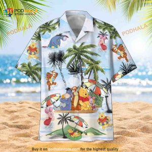 Disney Poo.h And Friends Hawaiian Shirt