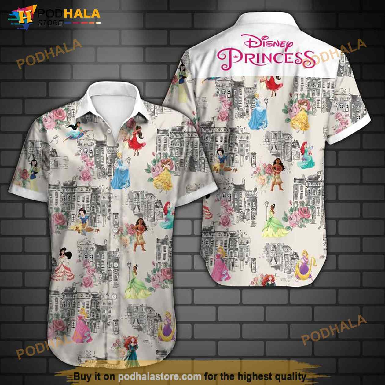 Disney Princess Hawaiian Shirt Disney Princess Hawaiian Shirt