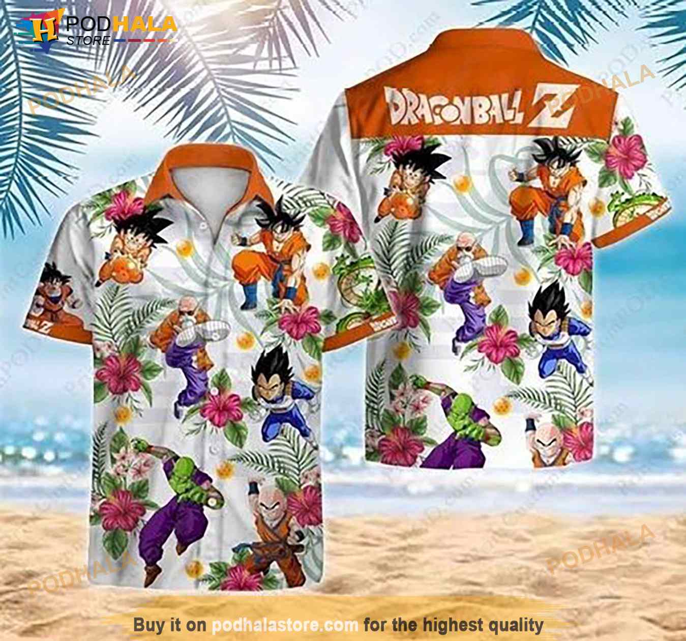 Dragon Ball Z Hawaiian Shirt Dragon Ball Z Hawaiian Shirt