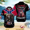 Eagle I Will Proudly Fly Both Flags Because I Am An American Rebel Print Hawaiian Shirt