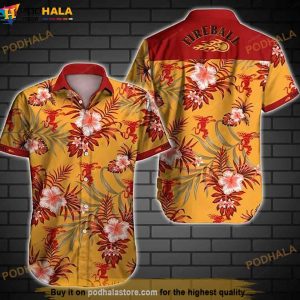 Fireball Cinnamon Whisky Hawaiian Shirt