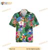 Funny Hawaiian Shirt For Men Eeyore Tropical Forest Bear The Pooh
