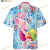 Funny Hawaiian Shirt For Men Funny Piglet Bear The Pooh Floral