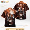 Halloween Horror Coffee Tropical 3D Funny Hawaiian Shirt
