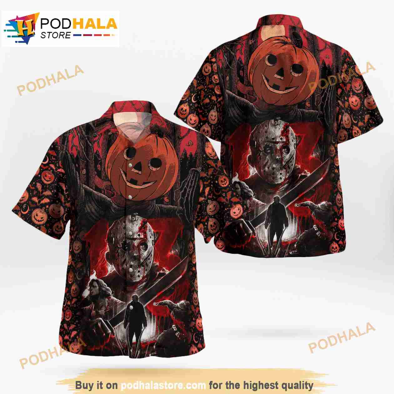 Halloween Horror Michael Myers 3D Funny Hawaiian Shirt Halloween Horror Michael Myers 3D Funny Hawaiian Shirt