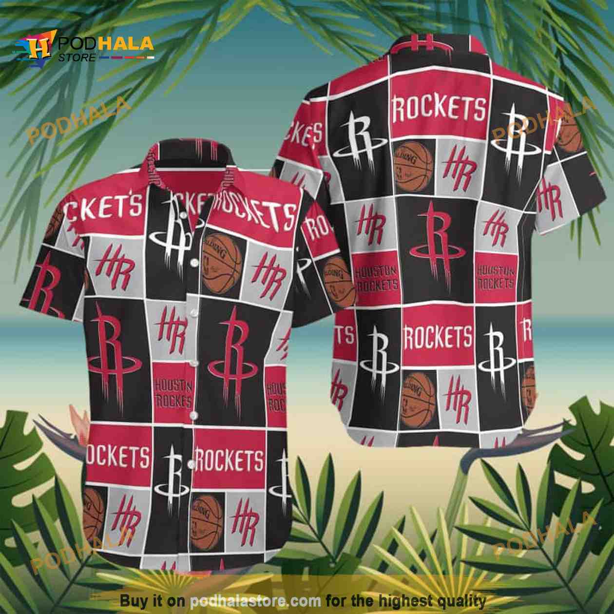 Houston Rockets Funny Hawaiian Shirt Gift For Basketball Lovers Houston Rockets Funny Hawaiian Shirt Gift For Basketball Lovers