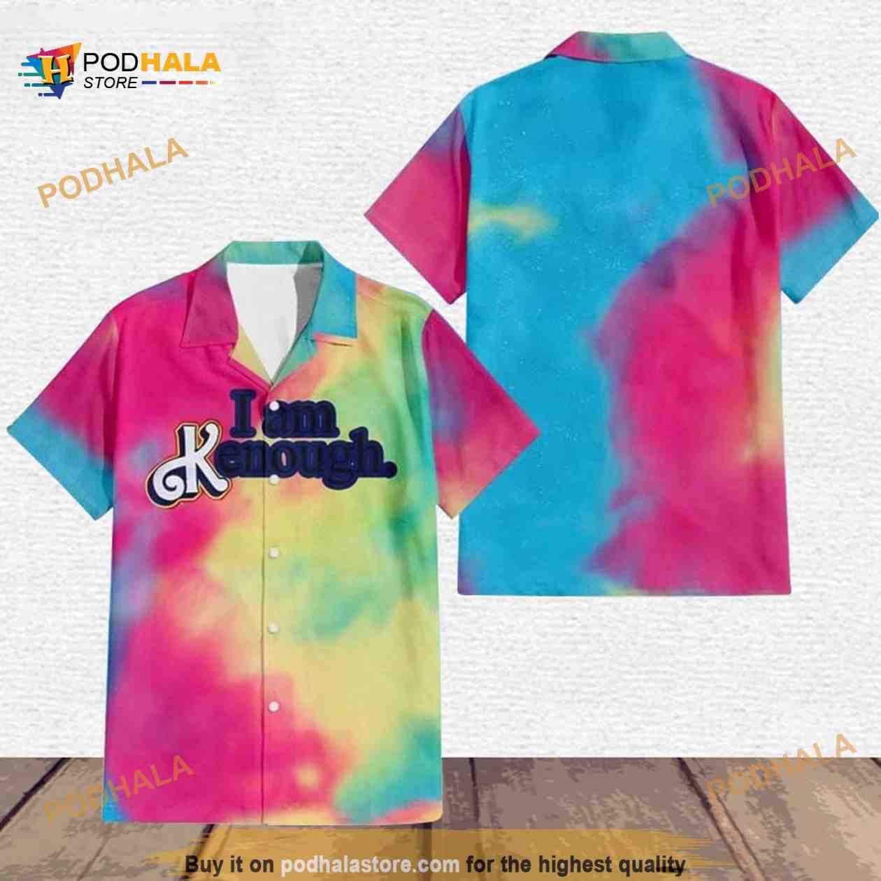 I Am Kenough Barbie Funny Hawaiian Shirt I Am Kenough Barbie Funny Hawaiian Shirt