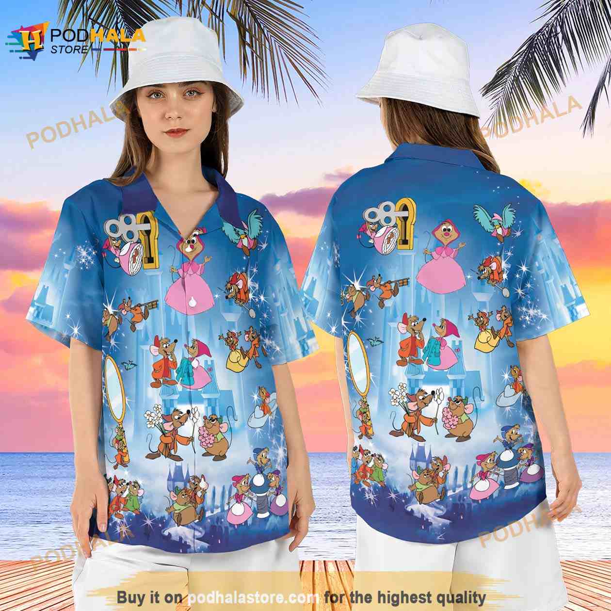 Jaq And Gus Gus Funny Hawaiian Shirt Jaq And Gus Gus Funny Hawaiian Shirt