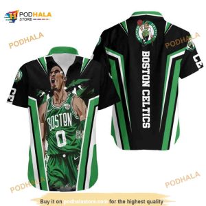Jayson Tatum Boston Celtics Funny Hawaiian Shirt Gift For Basketball Players