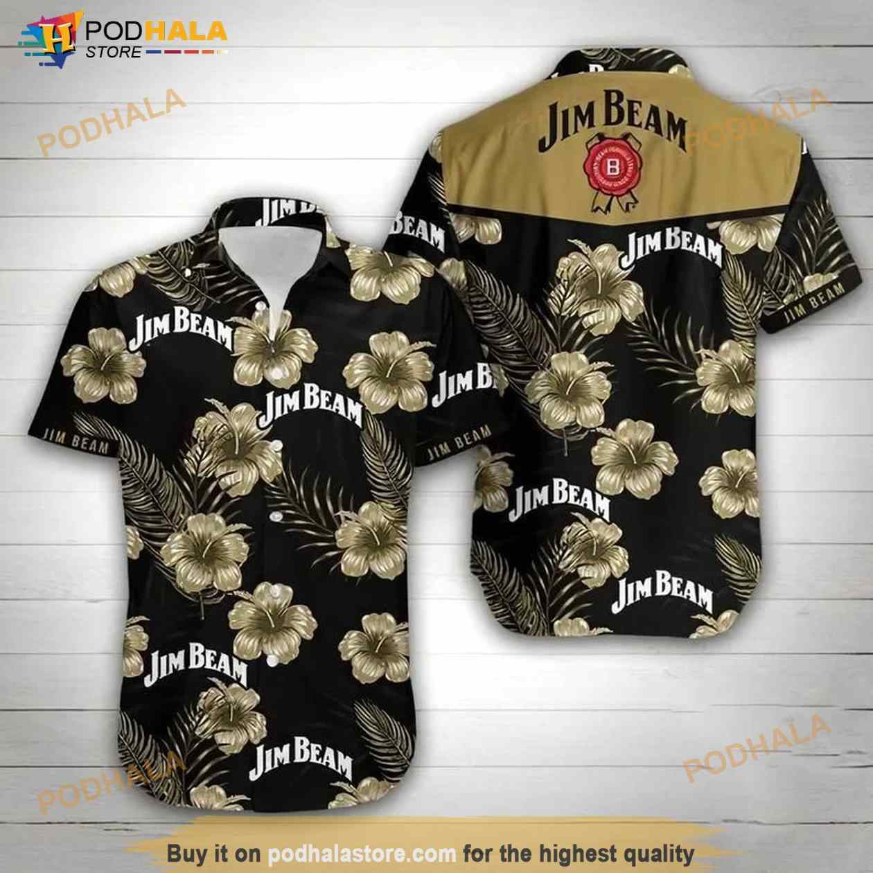 Jim Beam Hawaiian Shirt Jim Beam Hawaiian Shirt