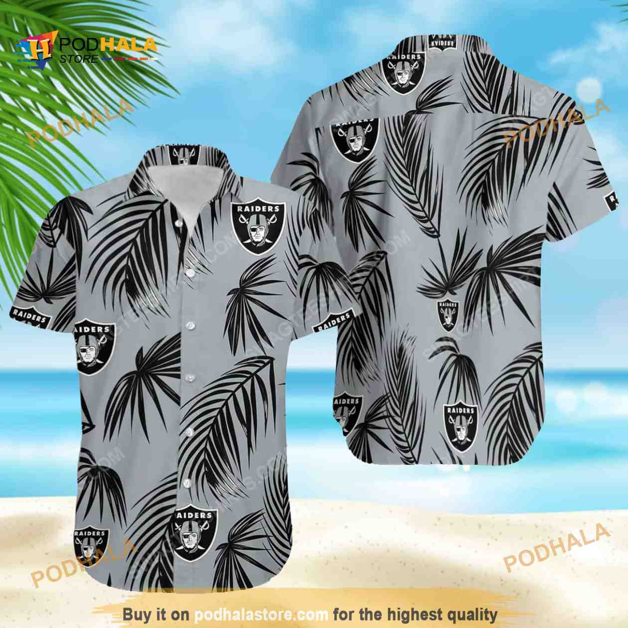 Las Vegas Raiders NFL Hawaiian Shirt Las Vegas Raiders NFL Hawaiian Shirt