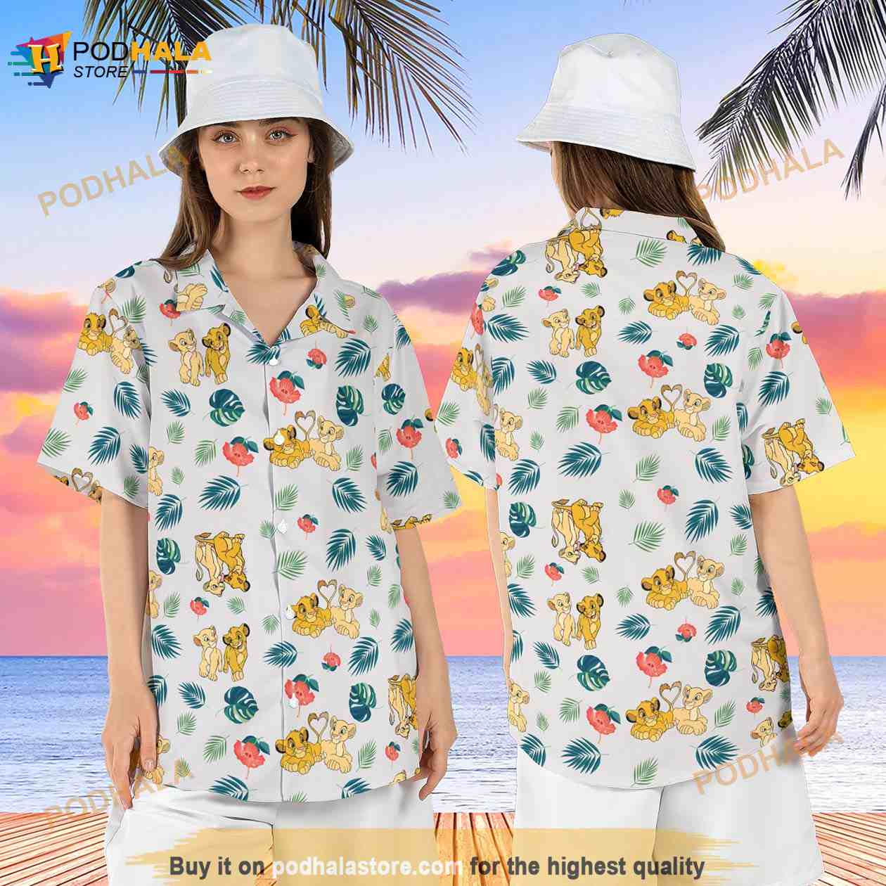 Lion King Funny Hawaiian Shirt Lion King Funny Hawaiian Shirt