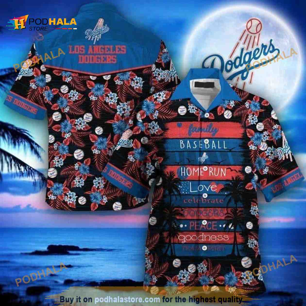 Los Angeles Dodgers MLB Hawaiian Shirt Los Angeles Dodgers MLB Hawaiian Shirt