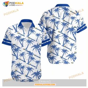 Los Angeles Rams Coconut Tree NFL Gift For Fan Hawaii Shirt