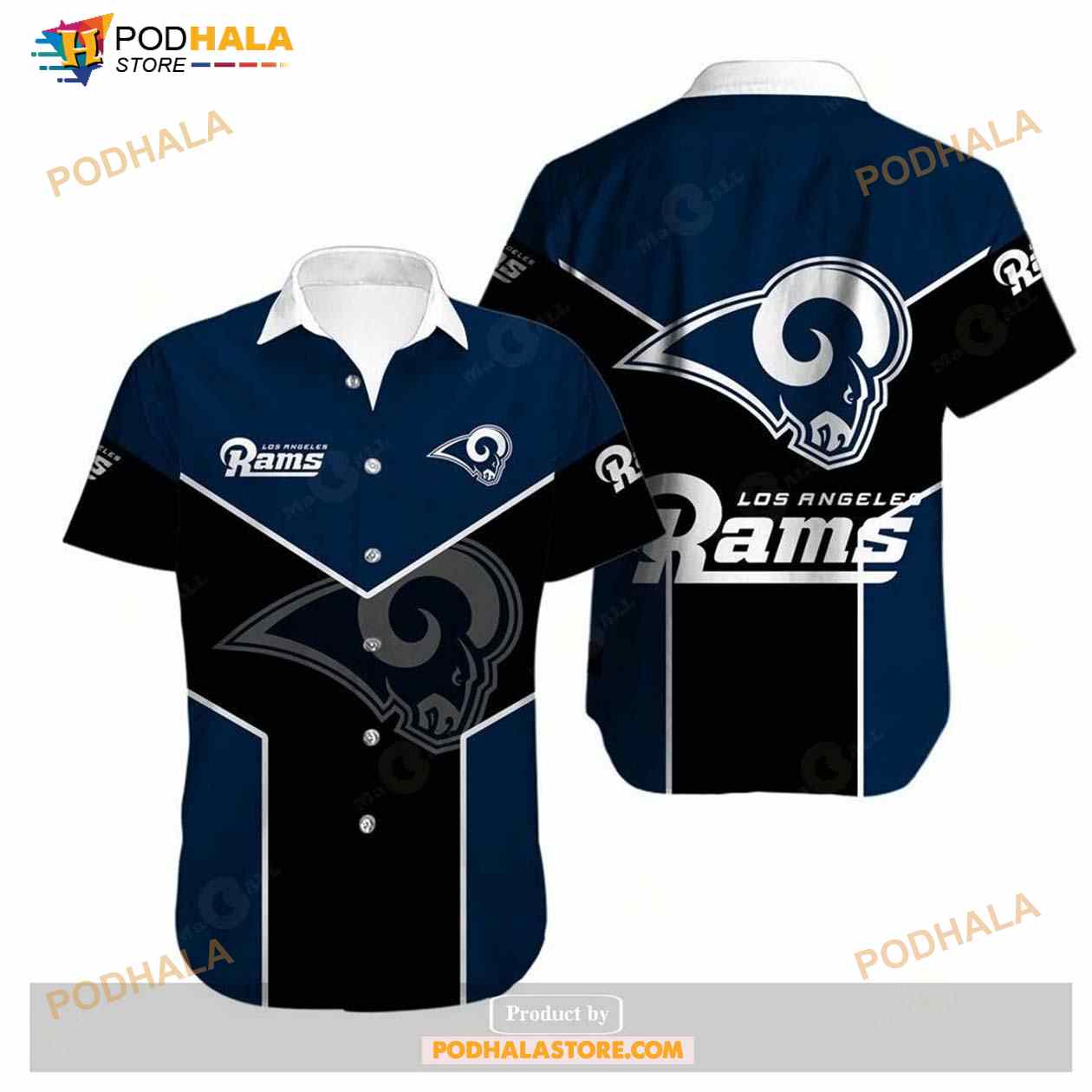 Los Angeles Rams Trending Hawaiian Shirt Los Angeles Rams Trending Hawaiian Shirt