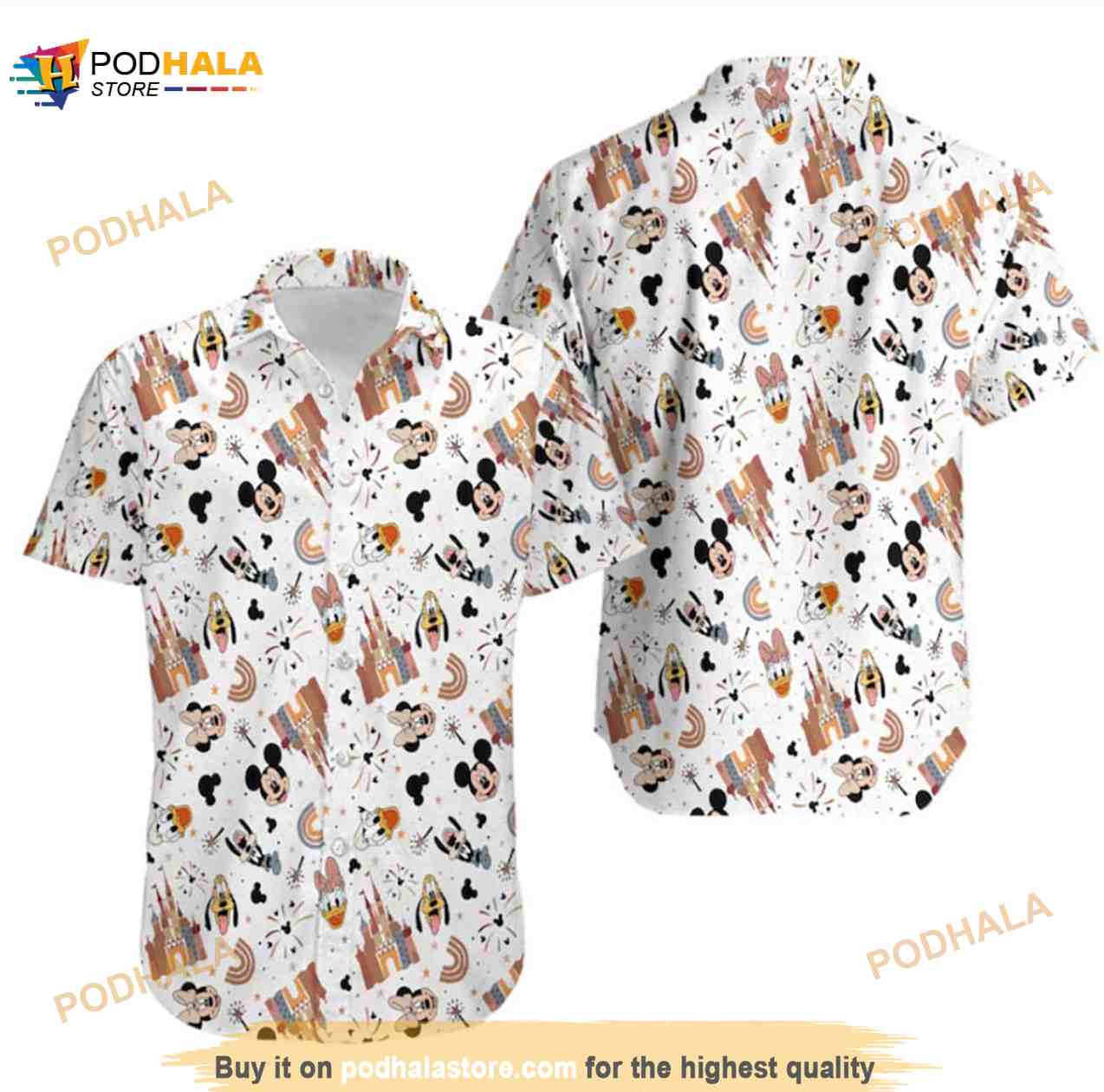 Magic Mickey Mouse Summer Aloha Funny Hawaiian Shirt Magic Mickey Mouse Summer Aloha Funny Hawaiian Shirt