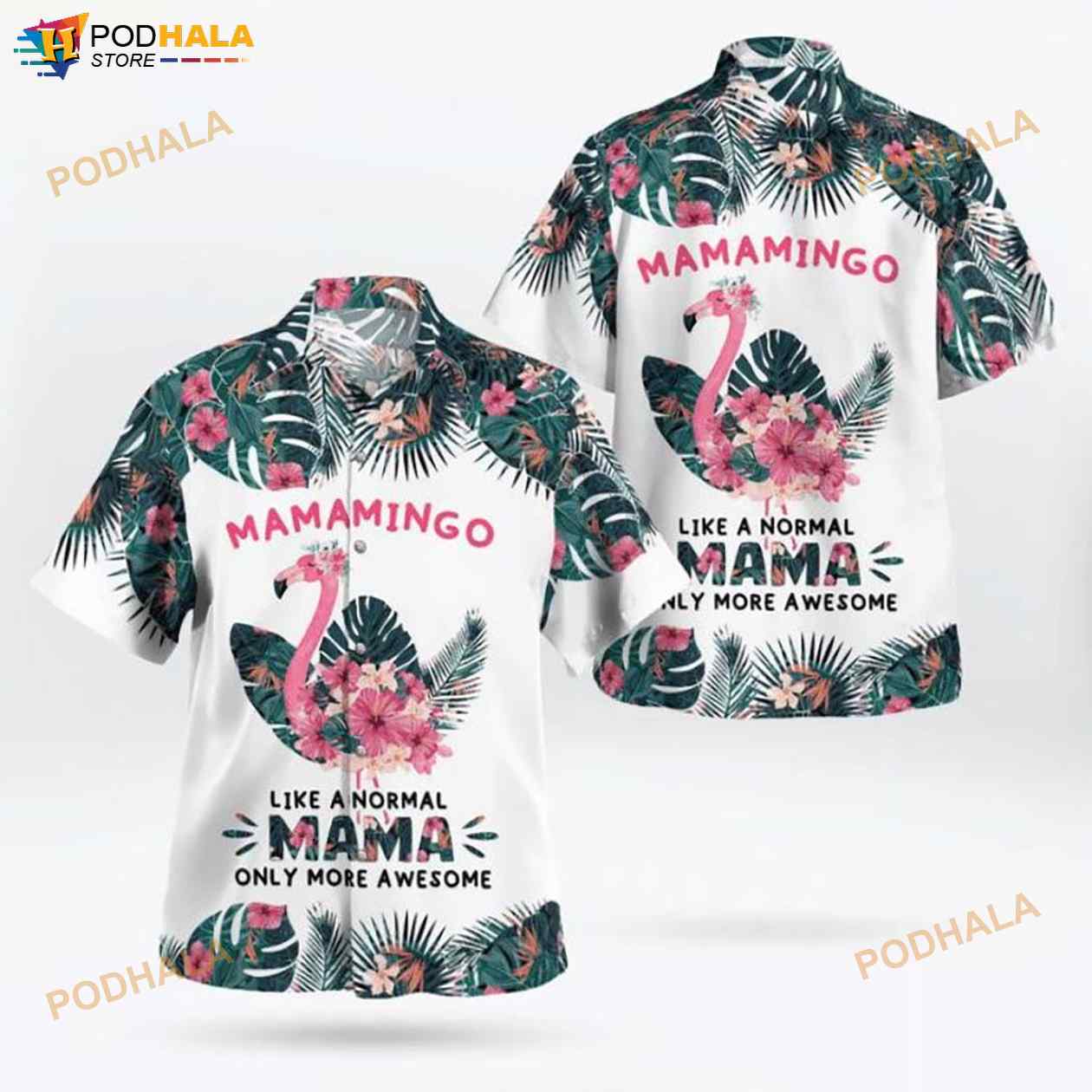 Mamamingo Mother’s Day 3D Funny Hawaiian Shirt Mamamingo Mother’s Day 3D Funny Hawaiian Shirt