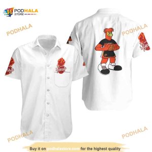 Mascot Miami Heat Hawaiian Shirt Gift For Heat Fans