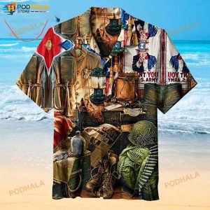 Men Of Honor 3D Funny Hawaiian Shirt