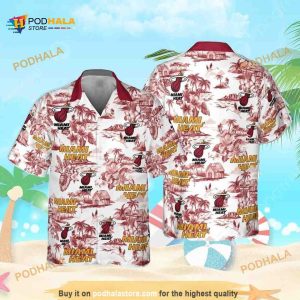 Miami Heat NBA Hawaiian Shirt
