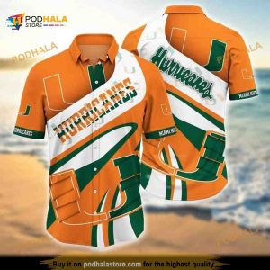 Miami Hurricanes Funny Hawaiian Shirt
