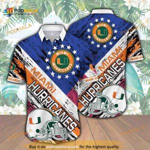 Miami Hurricanes Funny Hawaiian Shirt