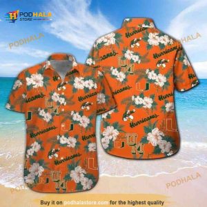 Miami Hurricanes Funny Hawaiian Shirt